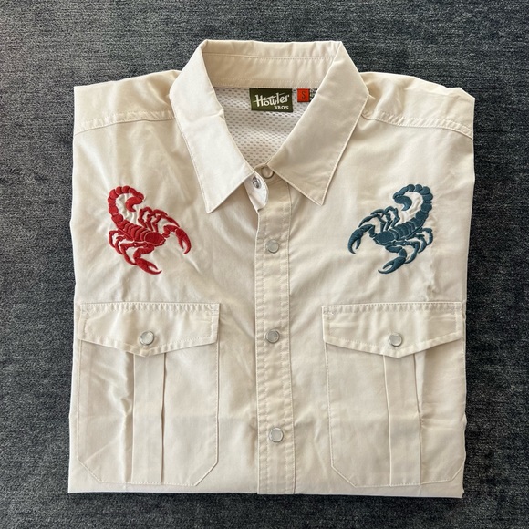 Howler Brothers Other - Howler Bros Gaucho Snapshirt - Offwhite Oxford / El Alacran
